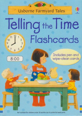 Farmyard Tales Telling The Time Flashcards обложка книги